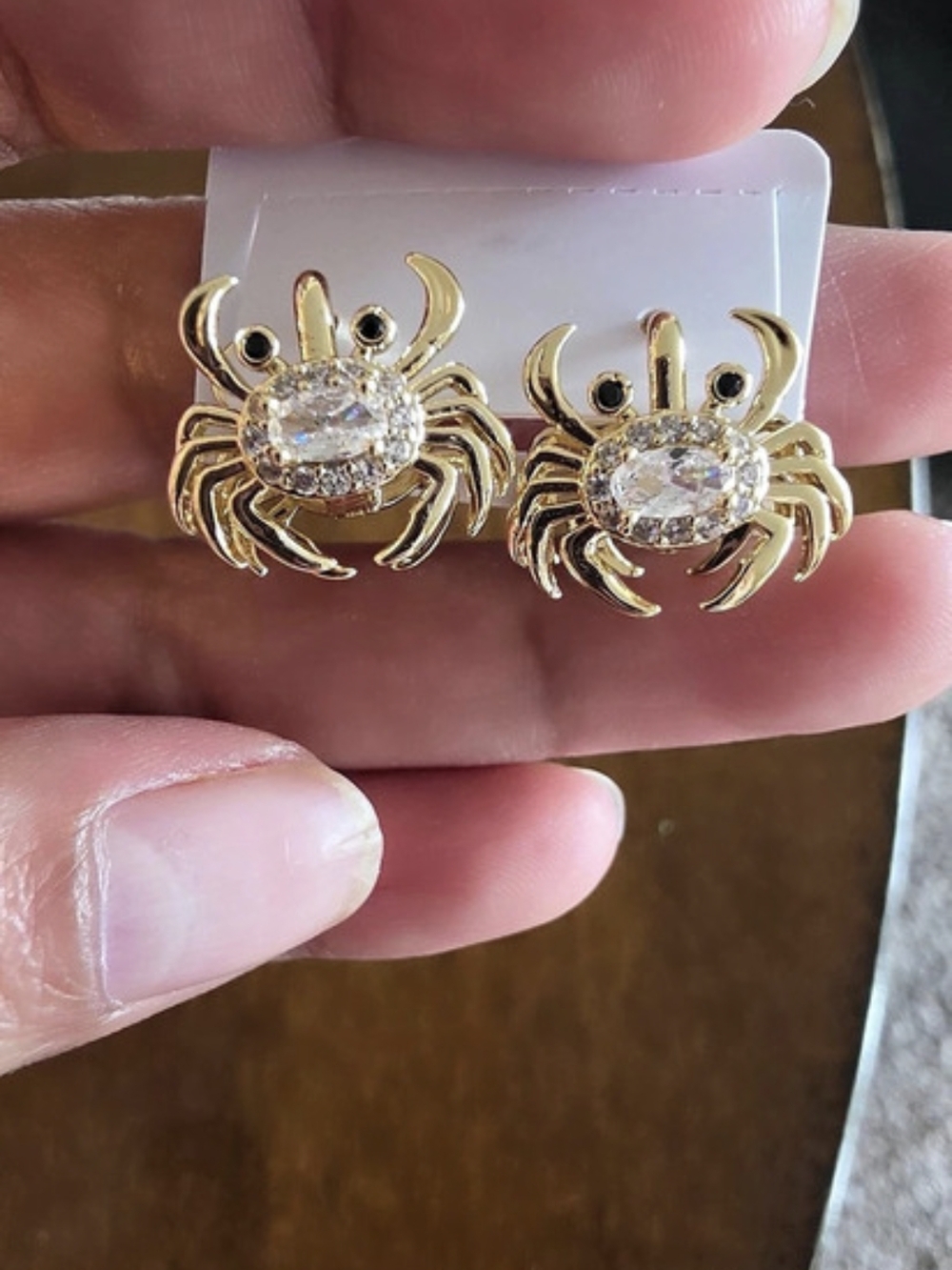 Aretes Con Diseño Único Oro Laminado 14k